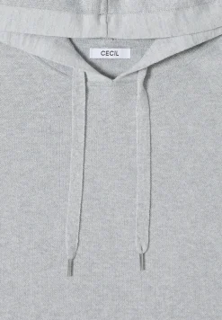 Jacquard hoodie met glitter