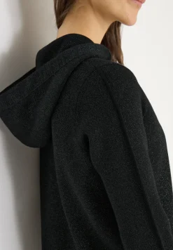 Jacquard hoodie met glitter