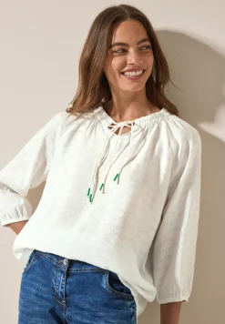 Jacquard tuniekblouse