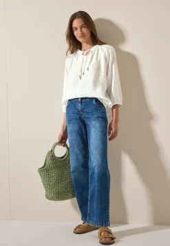 Jacquard tuniekblouse