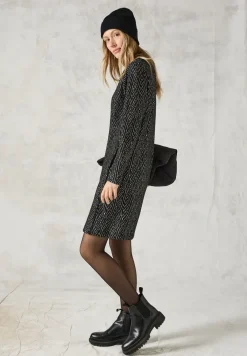 Jaquard jurk