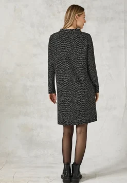 Jaquard jurk