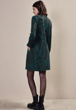 Jaquard jurk