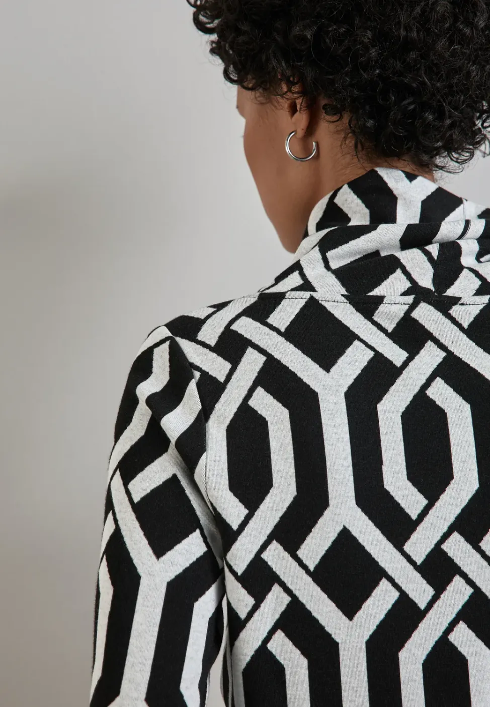Jaquard overhemd