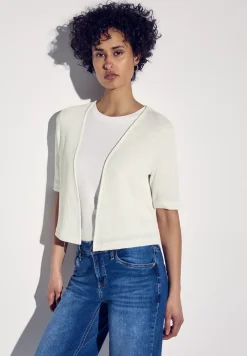 Jas met gebreide look