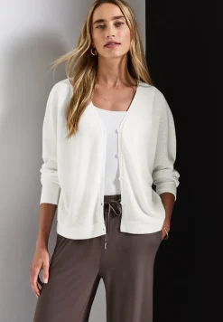 Jas met gebreide look
