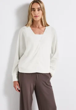 Jas met gebreide look