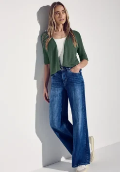 Jas met gebreide look