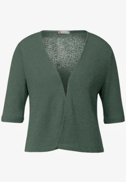 Jas met gebreide look