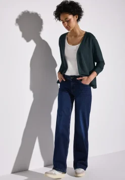 Jas met gebreide look