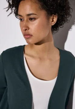 Jas met gebreide look