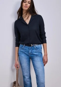 Jas in effen kleur