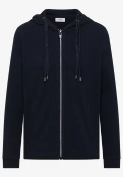 Jas met lange mouwen, capuchon en zakken