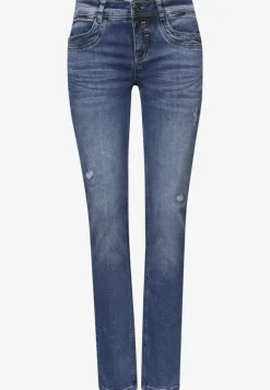 Jeans met destroyed look
