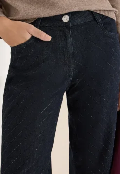 Jeans met edelstenen