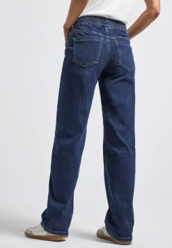 Jeans met elastische tailleband