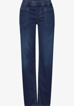Jeans met elastische tailleband