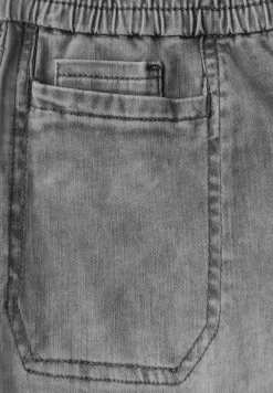 Jeans met elastische tailleband