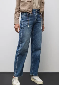 Jeans met gallonstrepen