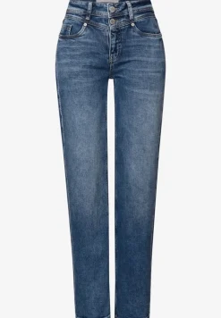 Jeans met gallonstrepen