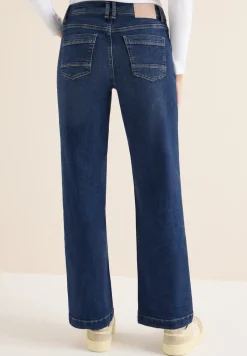 Jeans met gallonstrepen