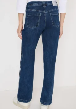 Jeans met gallonstrepen
