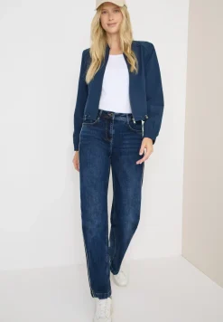 Jeans met gallonstrepen