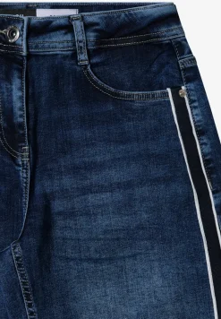 Jeans met gallonstrepen