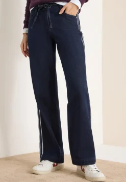 Jeans met gallonstrepen