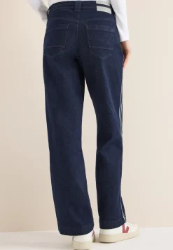 Jeans met gallonstrepen