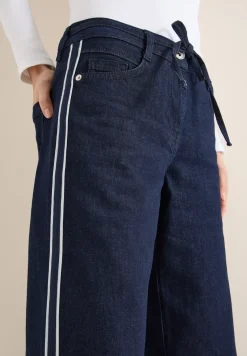 Jeans met gallonstrepen