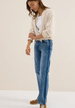 Jeans met gallonstrepen