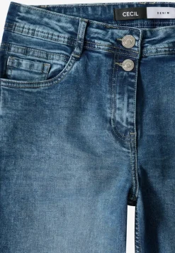 Jeans met gallonstrepen