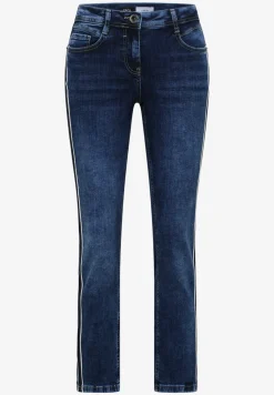 Jeans met gallonstrepen