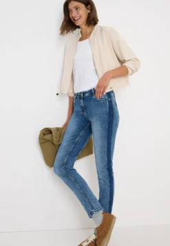 Jeans met galonstrepen