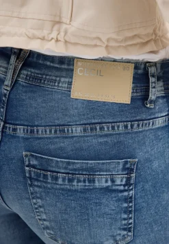 Jeans met galonstrepen