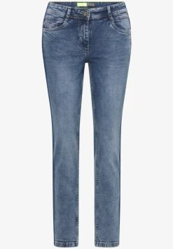 Jeans met galonstrepen
