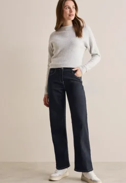 Jeans met gespoelde wassing
