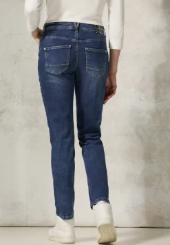 Jeans met glitterdetails
