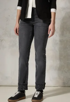 Jeans met omslag
