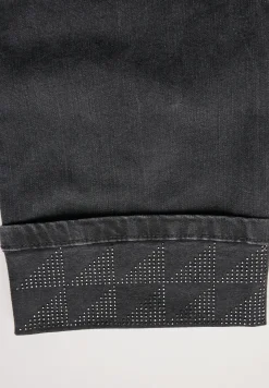 Jeans met omslag