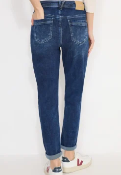Jeans met opgestikte zakken
