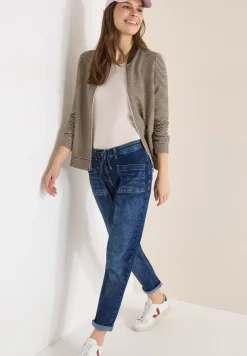 Jeans met opgestikte zakken