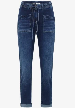 Jeans met opgestikte zakken