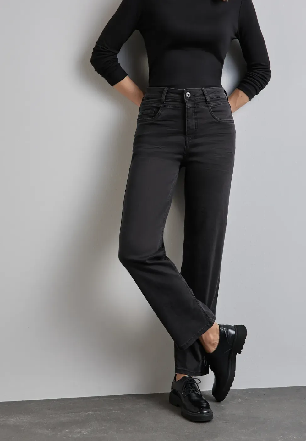 Jeans met rechte pijpen