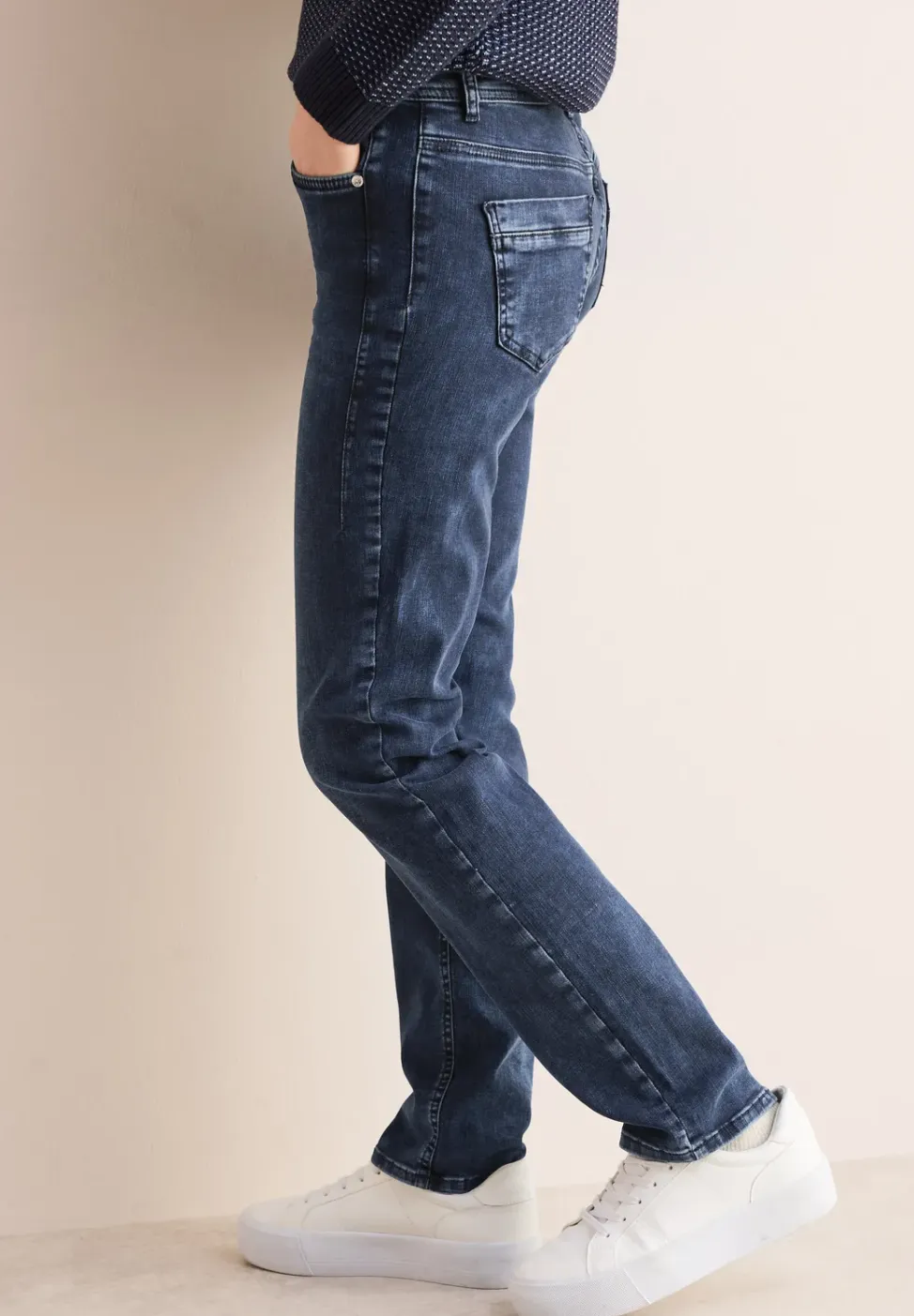 Jeans met rechte pijpen
