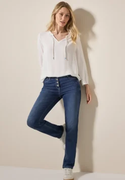 Jeans met rechte pijpen