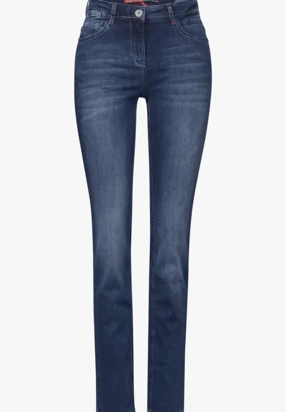 Jeans met rechte pijpen