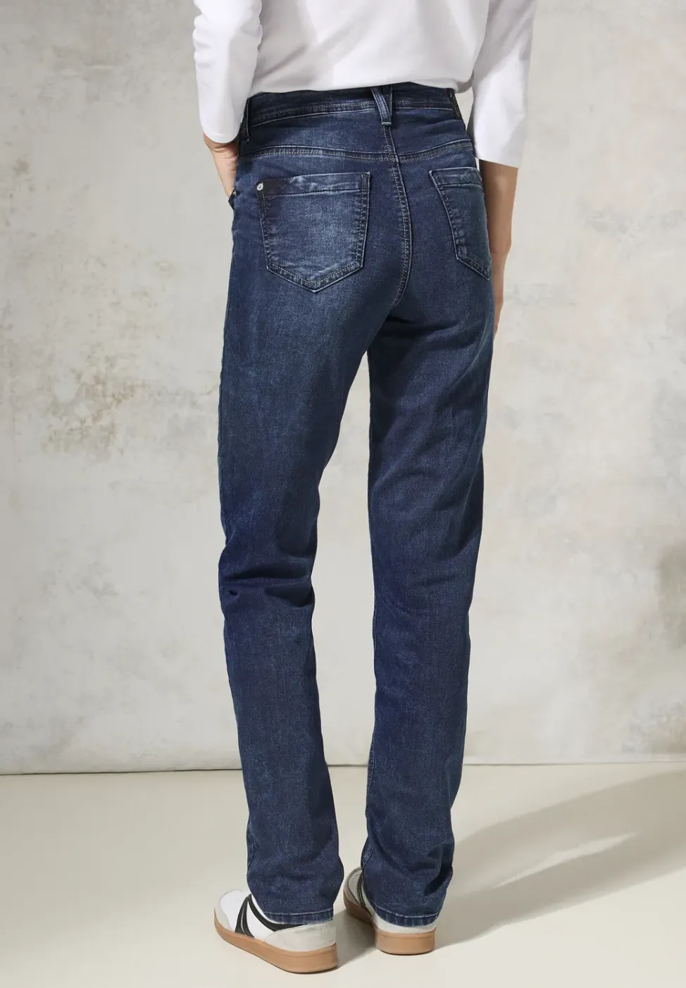 Jeans met rechte pijpen