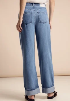Jeans met rechte pijpen